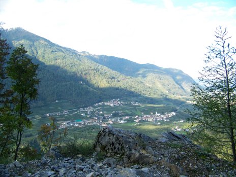 Panorama della Val di NON