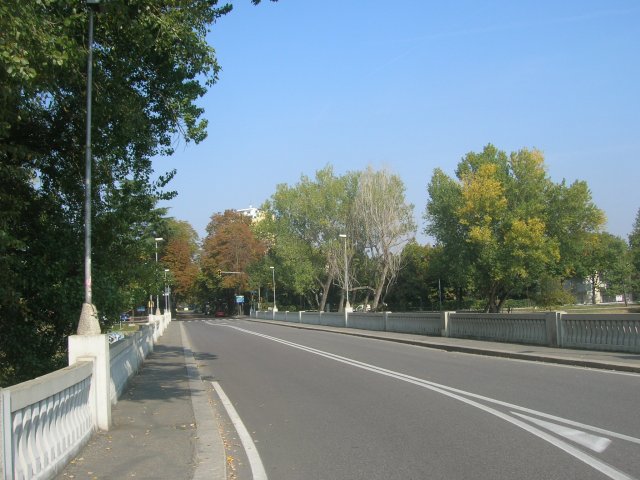 Ponte sul fiume Santerno il 12 Ottobre 2008